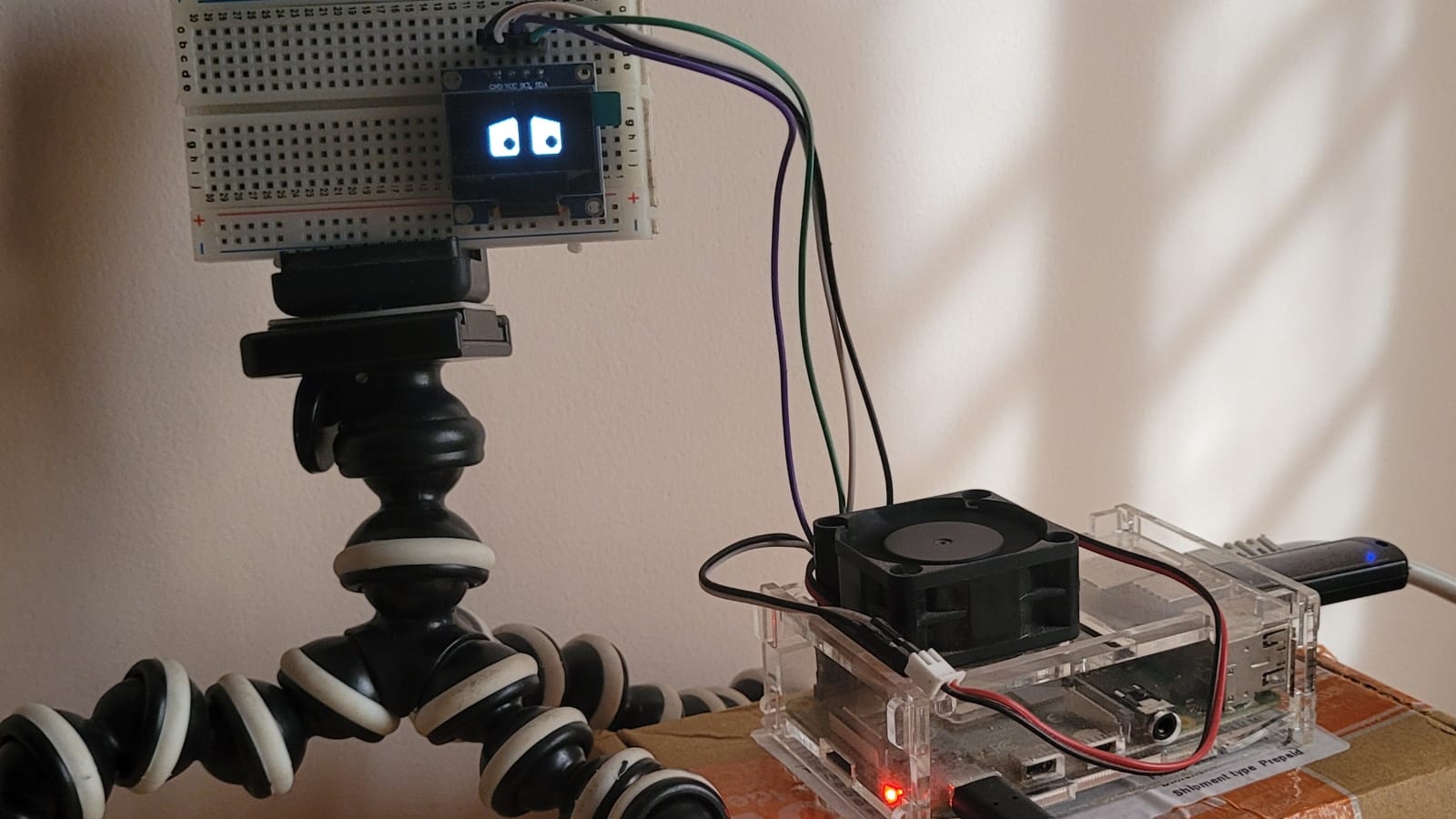 Building an Expressive Robot Face with Python and a Tiny OLED